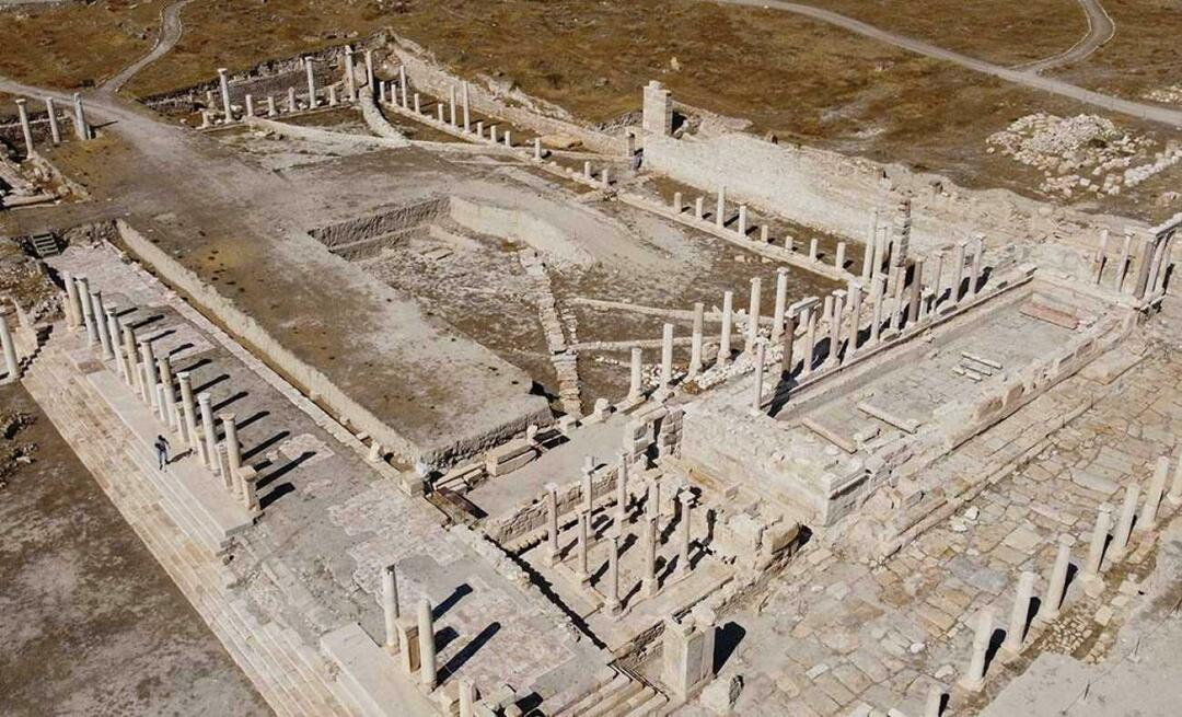 Während des Unabhängigkeitskrieges bauten einfallende griechische Truppen einen Schützengraben in der antiken Stadt Denizli!