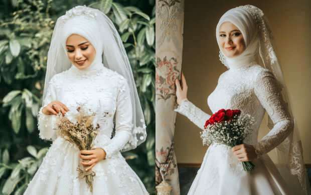 Hijab Hochzeitskleid Modelle 2020
