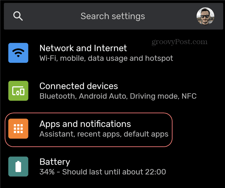 Android App Versionseinstellungen Apps