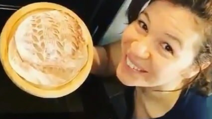 Aylin Kontente hat alle gestochen! Hausgemachtes Brot Rezept erschütterte Social Media
