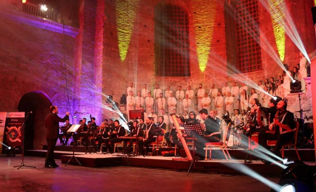 Das erste Konzert nach der Jahrhundertkatastrophe ist vom Antakya Civilizations Choir!