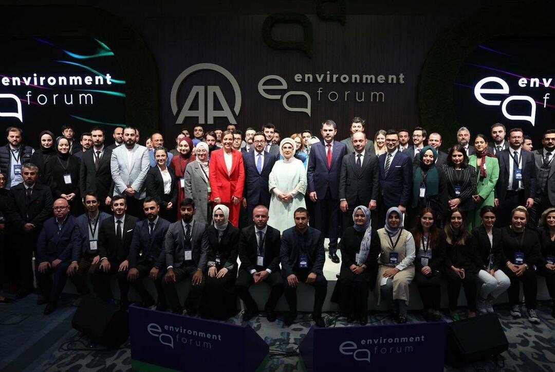 Emine Erdoğan nahm am Internationalen Umweltforum teil
