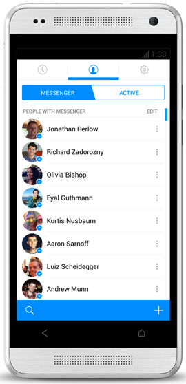 Facebook Messenger Erfahrung für Android