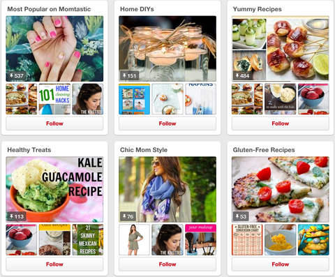 pinterest board image beispiele