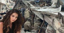 Ein Hilferuf von Melisa Aslı Pamuk! Seine Familie war bei dem Erdbeben in Maraş gestrandet