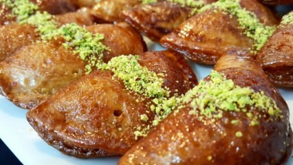 Wie macht man ein praktisches flaches Kadayıf-Dessert?