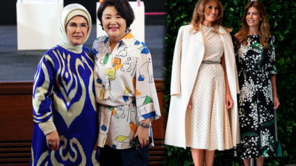 First Lady Kleidung ist durch den G 20 Gipfel gekennzeichnet!