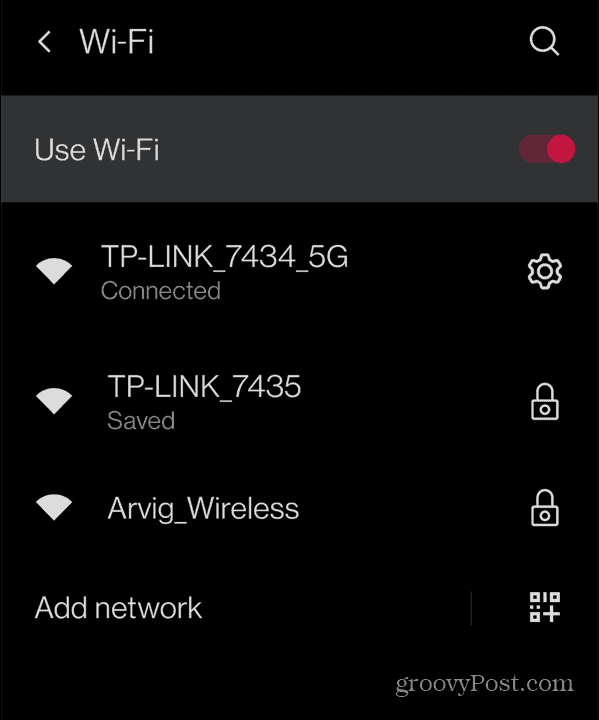 Wi-Fi-Netzwerk