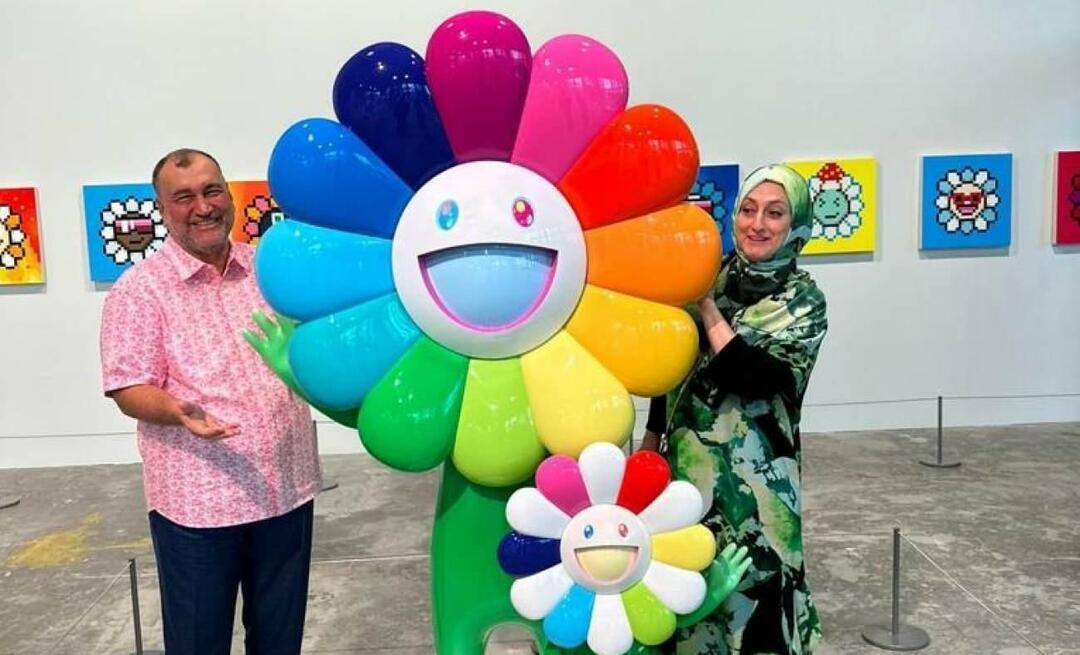 Murat Ülker tourte mit seiner Frau Betül Ülker durch die Ausstellung in Dubai!