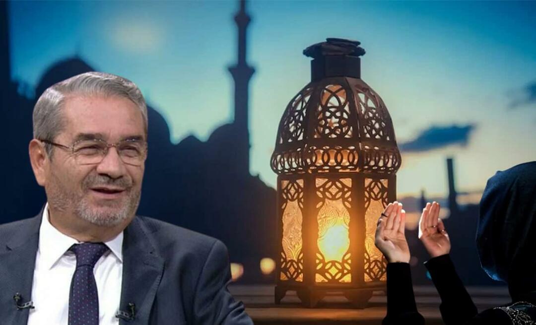 Ist der Monat Ramadan eine Gelegenheit, Sünden loszuwerden? Der theologische Schriftsteller A. Riza Temel erzählt