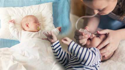 Wie kann man die Nase von Babys reinigen, ohne sich zu verletzen? Verstopfte Nase und Reinigungsmethode bei Säuglingen