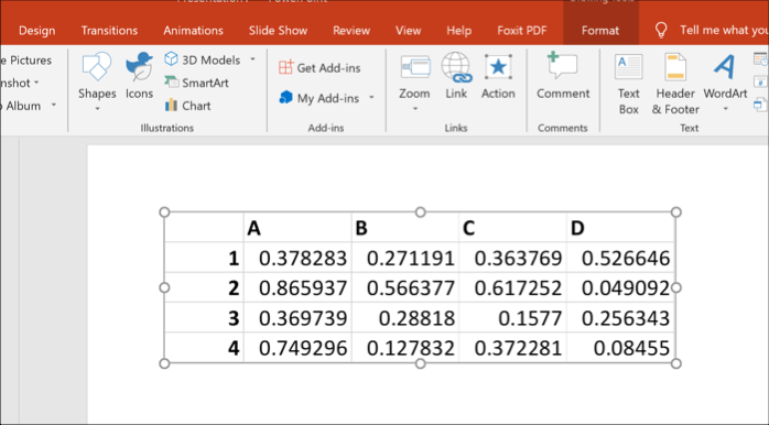 Excel-Daten als Objekt in PowerPoint