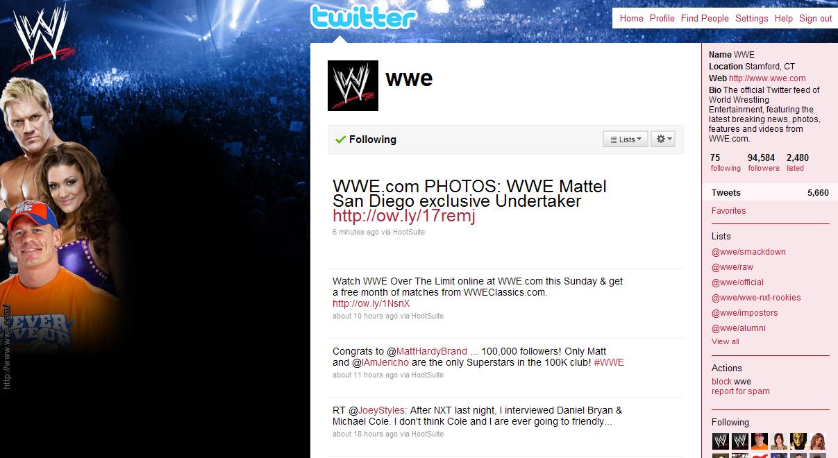 Social Media Smackdown: WWE Headlocks Social Media: Prüfer für soziale Medien