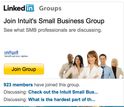 Intuit Corporate Linkedin Gruppe