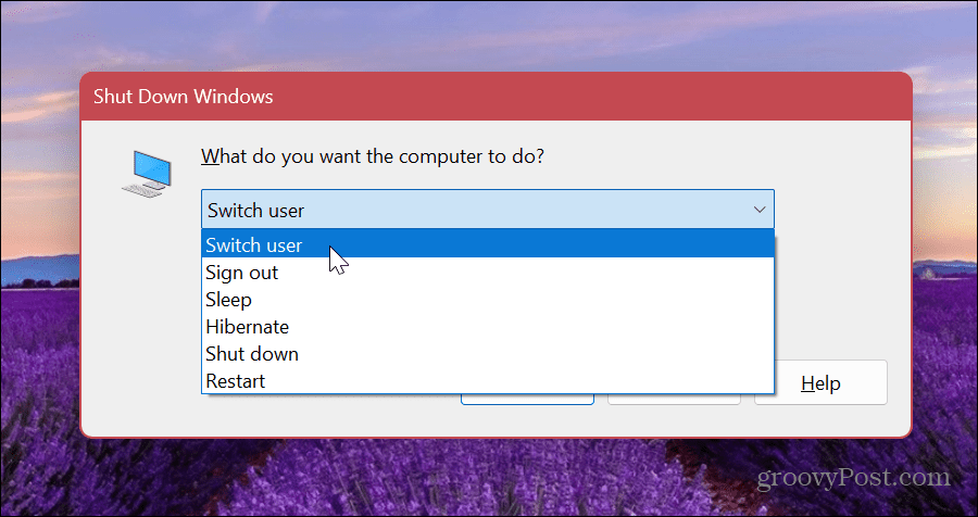 Benutzerkonten unter Windows wechseln