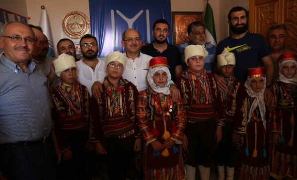 Auferstehung Ertuğruls Abdurrahman-Alp ging nach Syrien