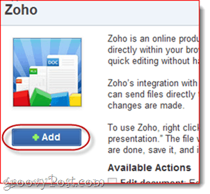 Zoho Office und Box.net