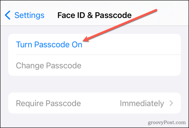 iOS 17 Passcode aktivieren