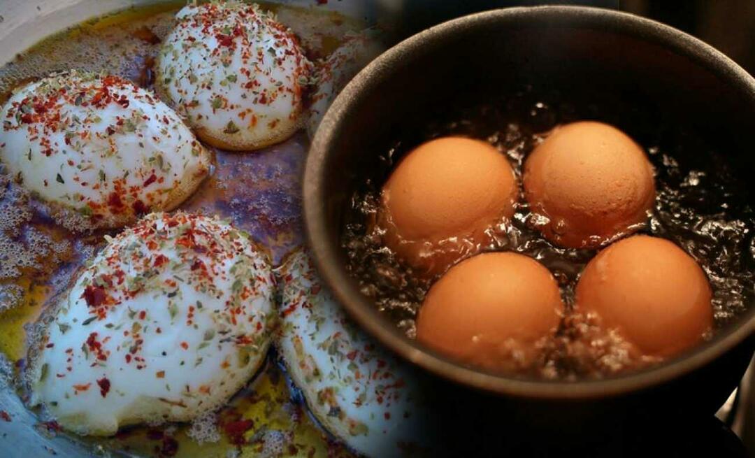 Wie macht man Rührei? Rezept für pochierte Eier mit leckerer Soße zum Frühstück