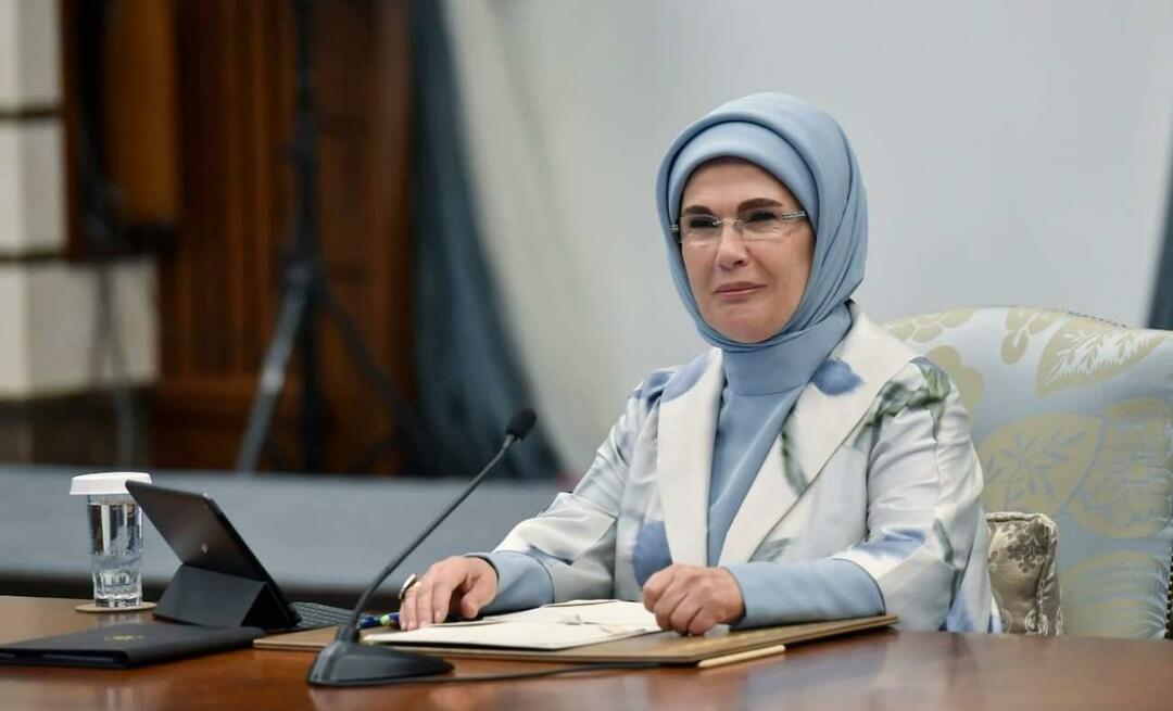 Emine Erdoğan leitete die erste Sitzung des UN Zero Waste Advisory Board