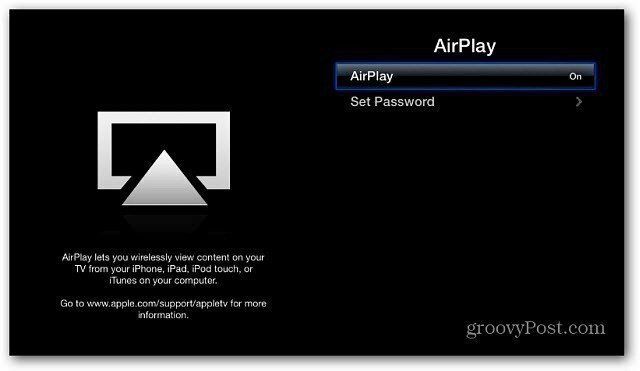 AirPlay-fähiges Apple TV