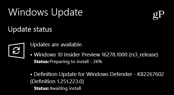Microsoft veröffentlicht Windows 10 Insider Preview Build 16278 für PC