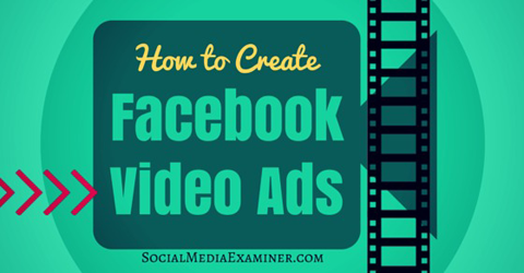 Erstellen Sie Facebook-Videoanzeigen