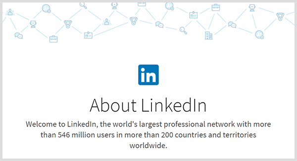 Laut LinkedIn-Statistiken hat die Plattform Millionen von Mitgliedern und eine globale Reichweite.