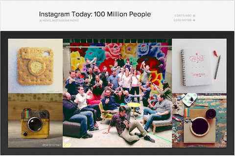 Instagram 100 Millionen
