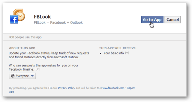 So aktualisieren Sie Facebook mit Microsoft Outlook