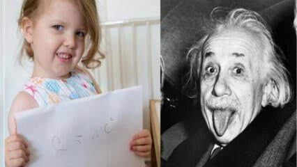 Die Welt spricht dieses Mädchen! Ophelia überholte Einstein ...
