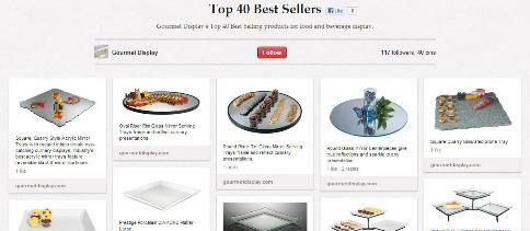 Top 40 Bestseller Gourmet-Display
