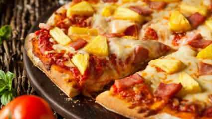 Wie man Pizza mit Ananas macht In welchem ​​Land wurde die Ananaspizza entdeckt?