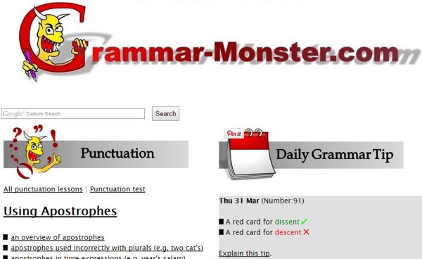 Grammatik-Monster