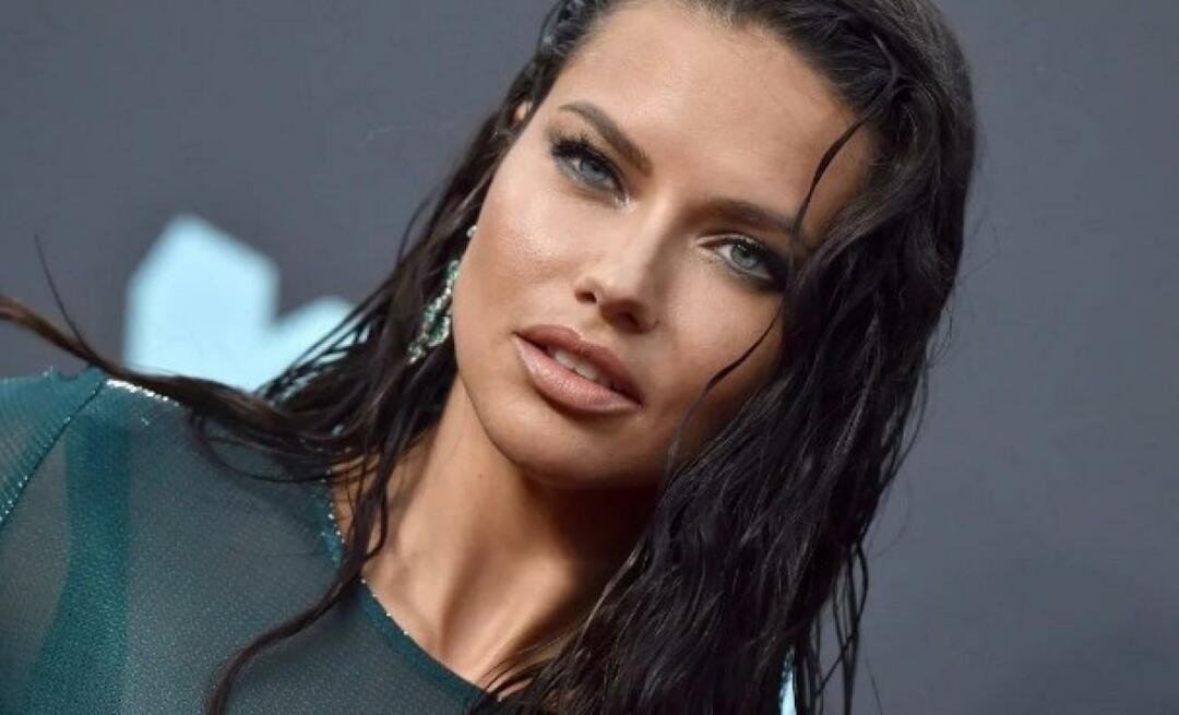 Antwort von Adriana Lima auf ästhetische Ansprüche! 