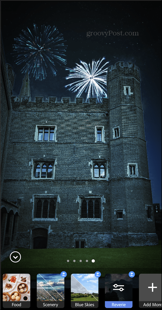 Adobe Photoshop Camera Feuerwerk