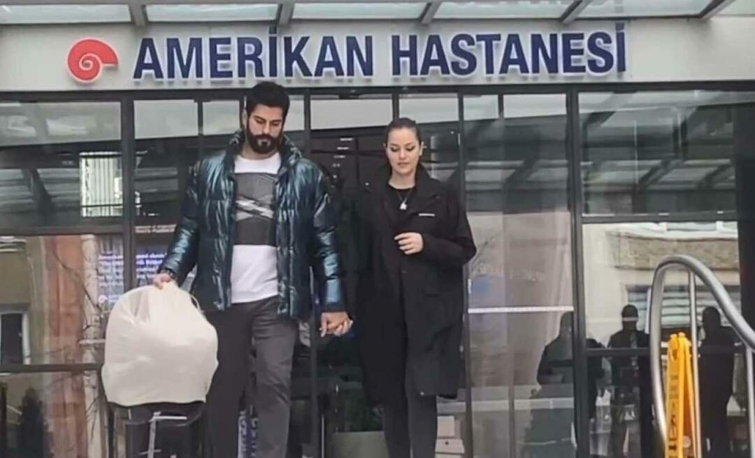 Fahriye Evcen und Burak Özçivit Kerem wurden zum ersten Mal mit dem Baby gesehen! schau, wie sie aussieht