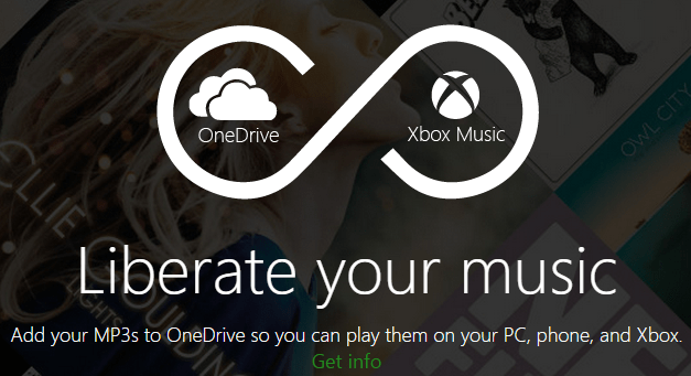 Greifen Sie über OneDrive über Xbox Music auf Ihre Musiksammlung zu
