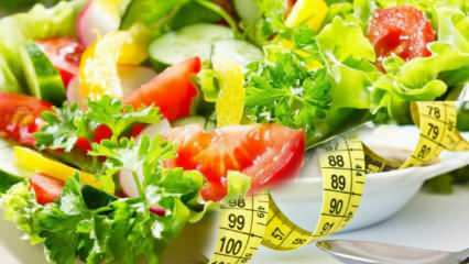 Herzhafte und schlankmachende Salatrezepte! Einfache Diät-Salate