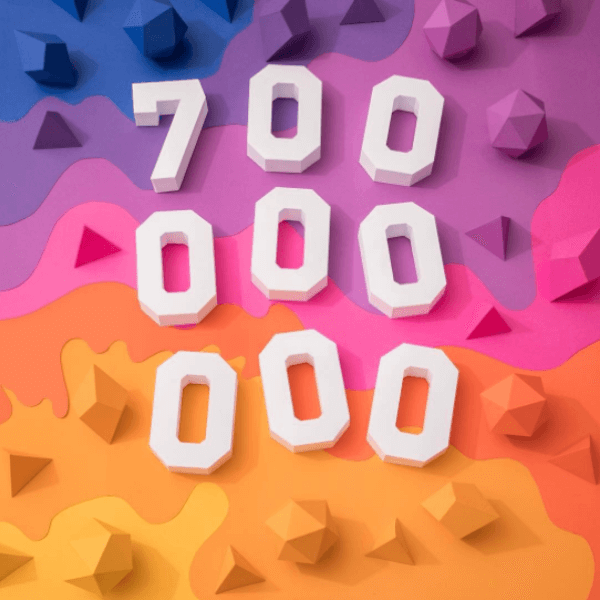 Instagram erreicht weltweit 700 Millionen Nutzer.