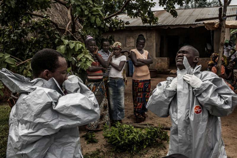 Ebola in Afrika verursachte Angst und Panik