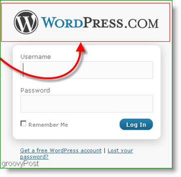 WordPress-Logo auf der Anmeldeseite - logo-login.gif