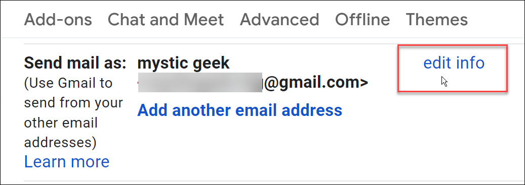 Wie ändert man den namen in gmail