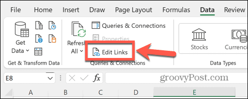 Excel-Links bearbeiten