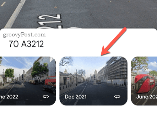 Wählen Sie ältere Street View-Bilder in Google Maps aus