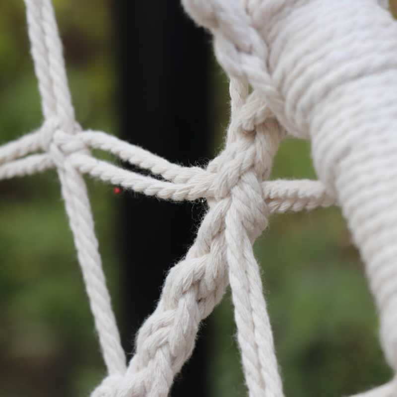 Hängemattenstuhl aus Makramee-Seil machen