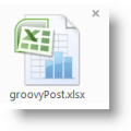 Office Web Apps - Skydrive Excel-Symbol