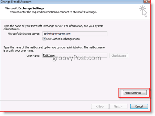 Hinzufügen eines Postfachs zu Outlook 2007:: groovyPost.com