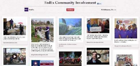 Beteiligung der Fedex-Community