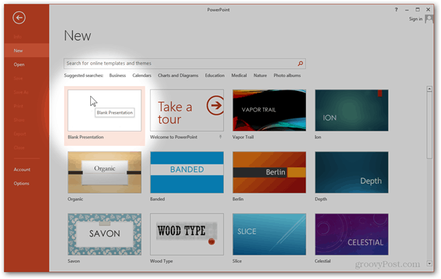 Office 2013-Vorlage erstellen Benutzerdefiniertes Design erstellen POTX Folien anpassen Folien-Lernprogramm So leeren Sie die Präsentation